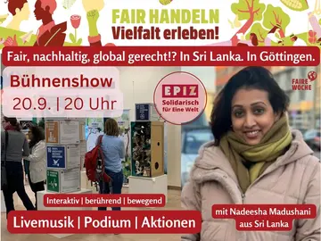 Nadeesha Madushani zu Gast im DT
