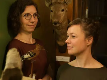 Maja Hilke und Carolin Hlusiak