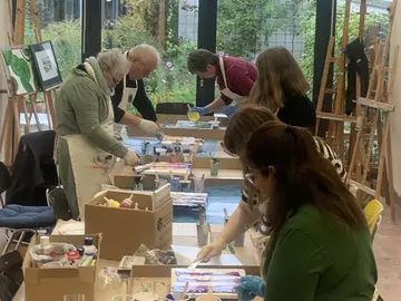 Blick ins Atelier
