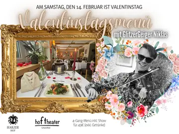 Valentinsmenü mit GlitzerGeiger Niklas