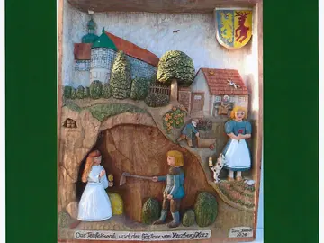 Harzbilder in Holz