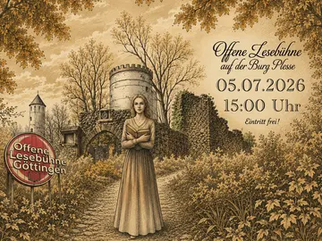 Offene Lesebühne auf der Burg Plesse