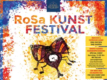 Plakat RoSa KUNST FESTIVAL