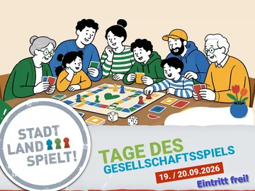 Plakat Stadt-Land-Spielt! 2026 in Rosdorf