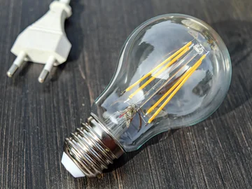 LED und Stecker