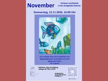 November Vorlesen basteln