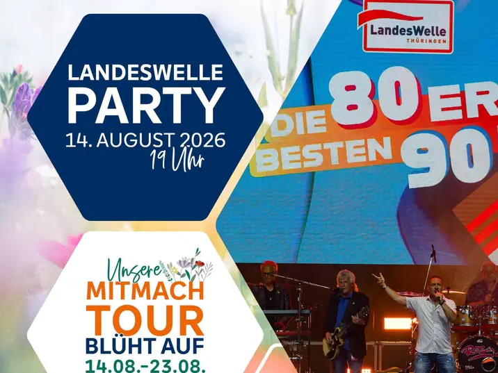 LandesWelle Thüringen Party auf der Landesgartenschau