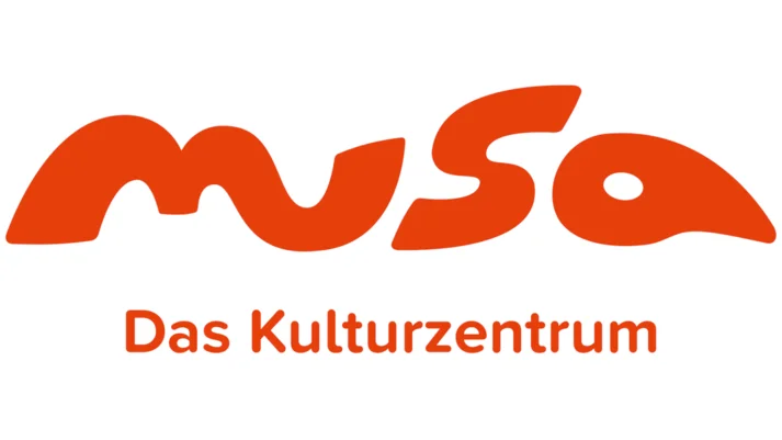 musa Logo mit Schriftzug "musa Das Kulturzentrum"
