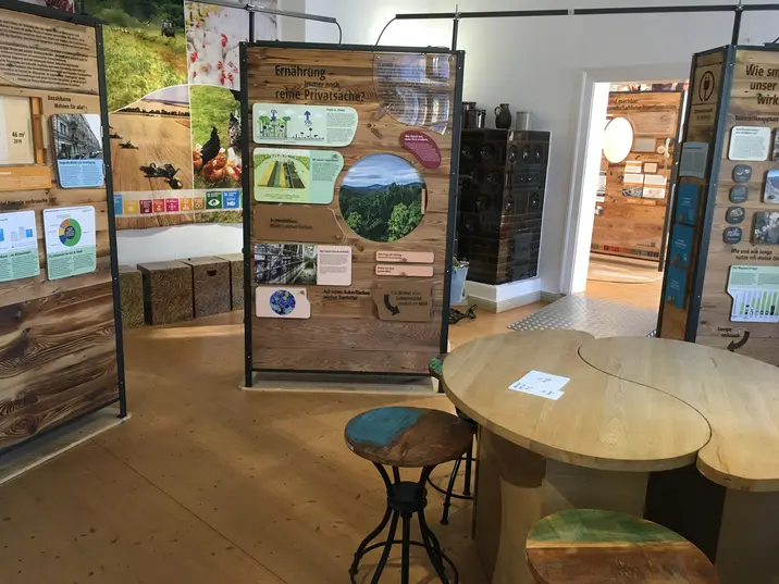 Einblicke in die Sonderausstellung "Wege in die Zukunft"