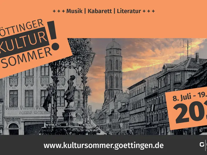 Anzeige des Göttinger Kultursommer 2023