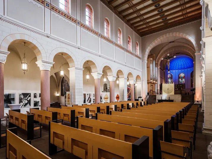 Innenaufnahme Bad Gandersheim Stiftskirche