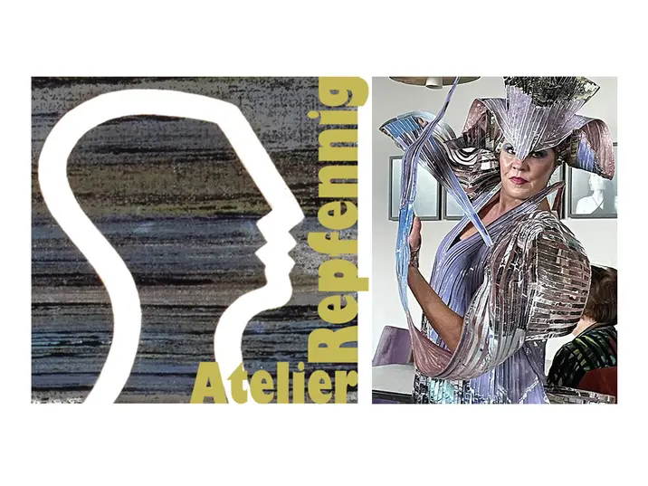 Logo mit Fotodame