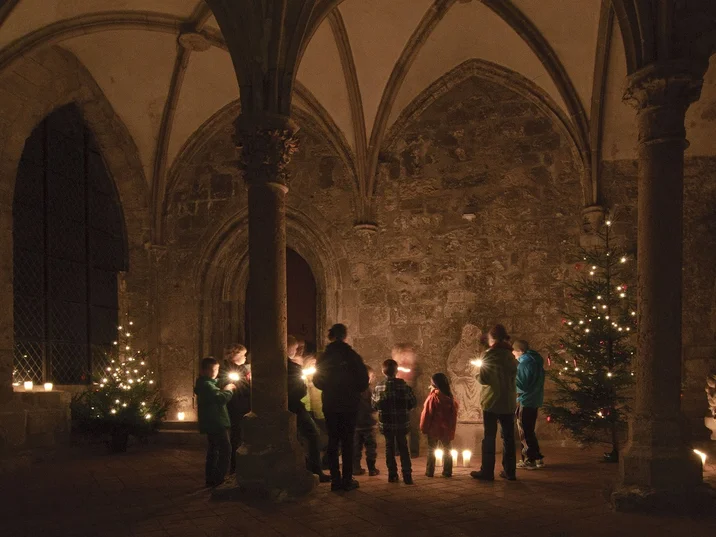 Weihnachtliche Stimmung im Kloster Walkenried