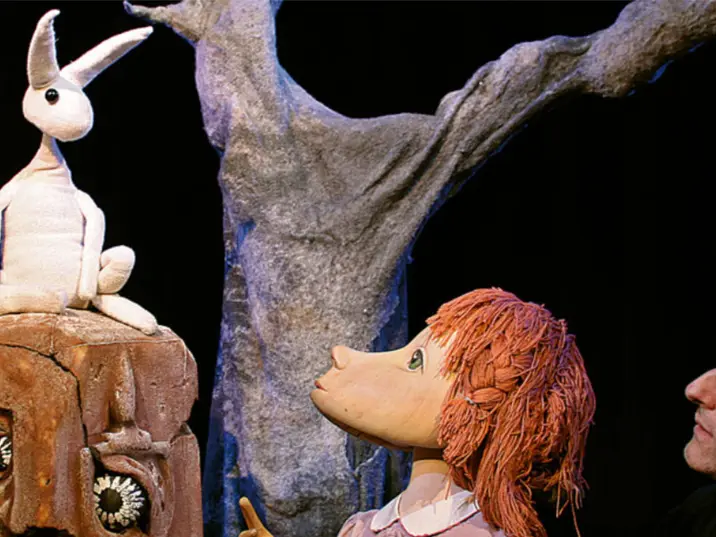 Lena und der Schneehase aus "Der Winterkönig"