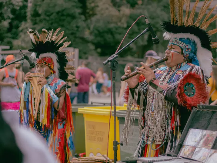 Indianische Flöte