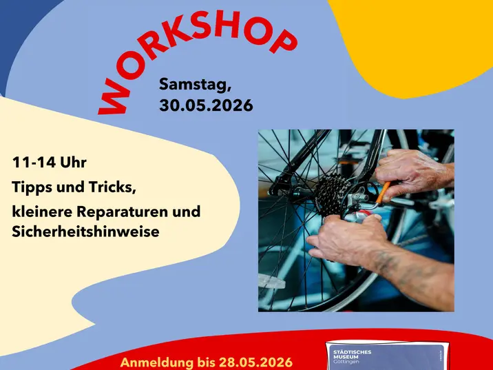 buntes Plakat für den Workshop