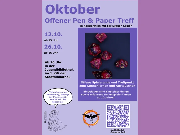 Oktober Pen und Paper