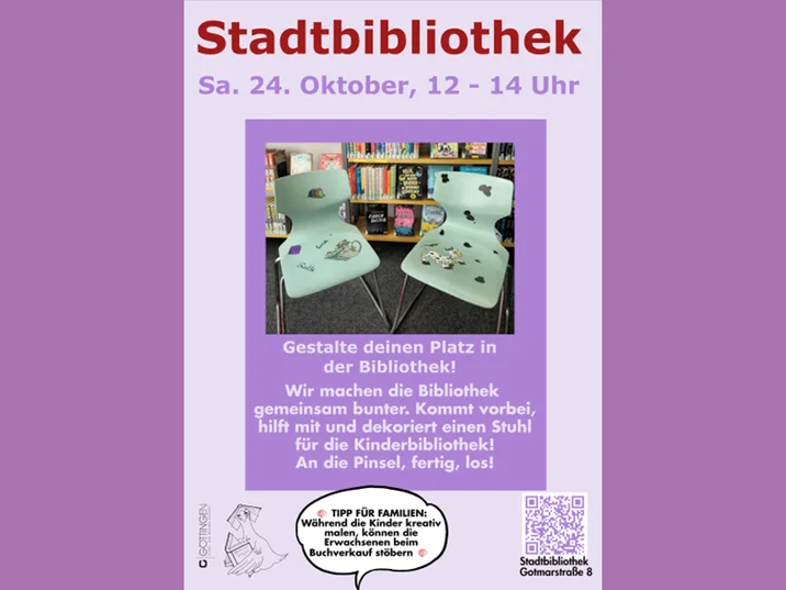 Oktober Stühle bemalen