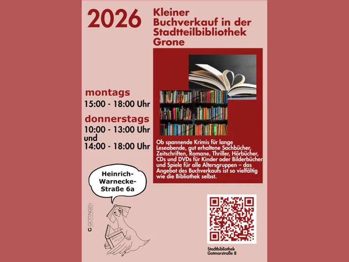 Ab Nov Groner Buchverkauf
