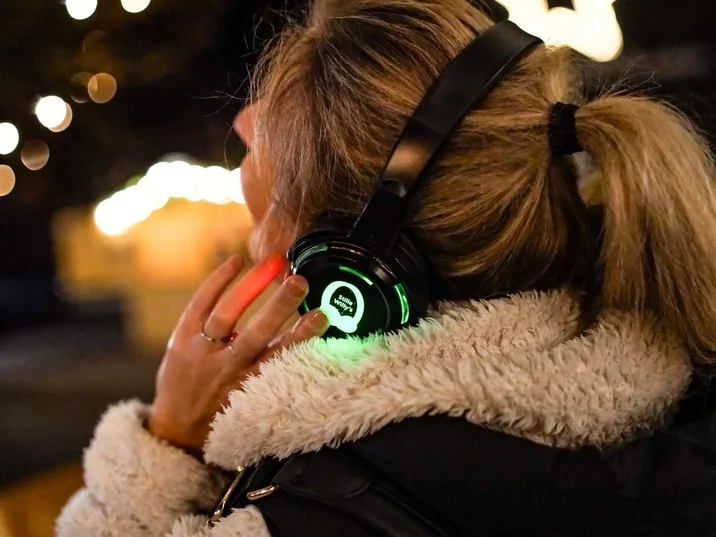 Silent Disco zum Weihnachtsmarkt auf Gut Herbigshagen